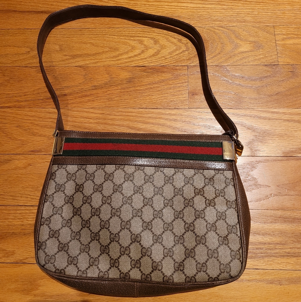 Authentic Vintage Gucci Shoulder Bag - Picture 2 of 14